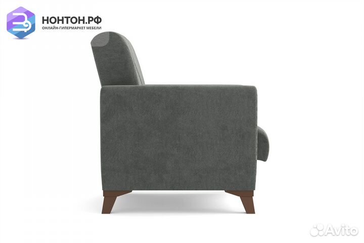 Кресло Эдвин серое
