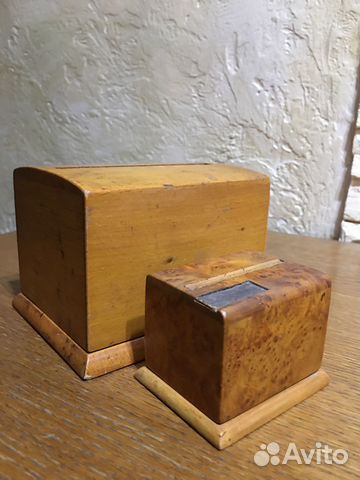 Шкатулки деревянные для курильщиков, винтаж