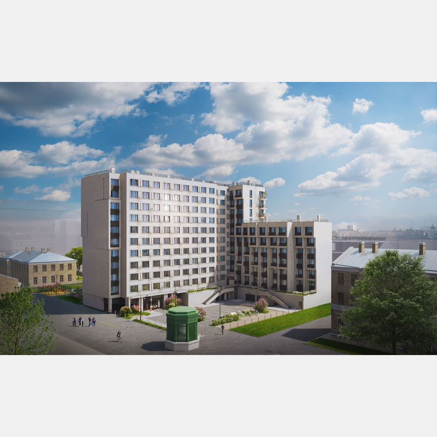 1-к. квартира, 42,5 м², 9/11 эт.