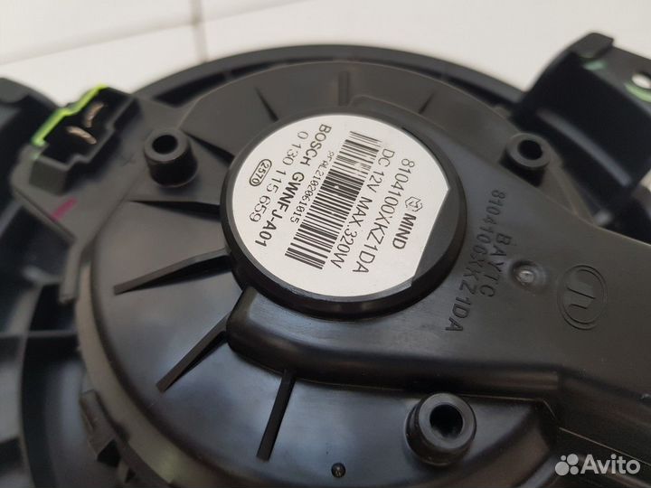 Вентилятор отопителя (Haval F7)