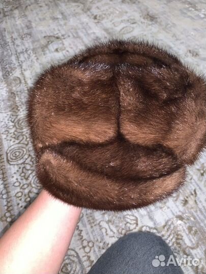 Шапка норковая