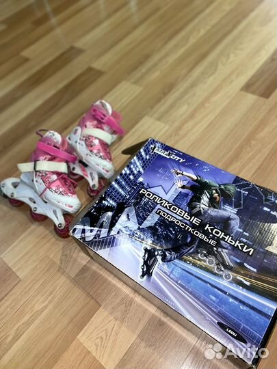 Роликовые коньки детские раздвижные