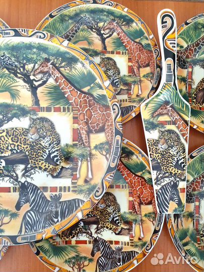 Сервировочный набор для торта Bona Di, 8 предметов