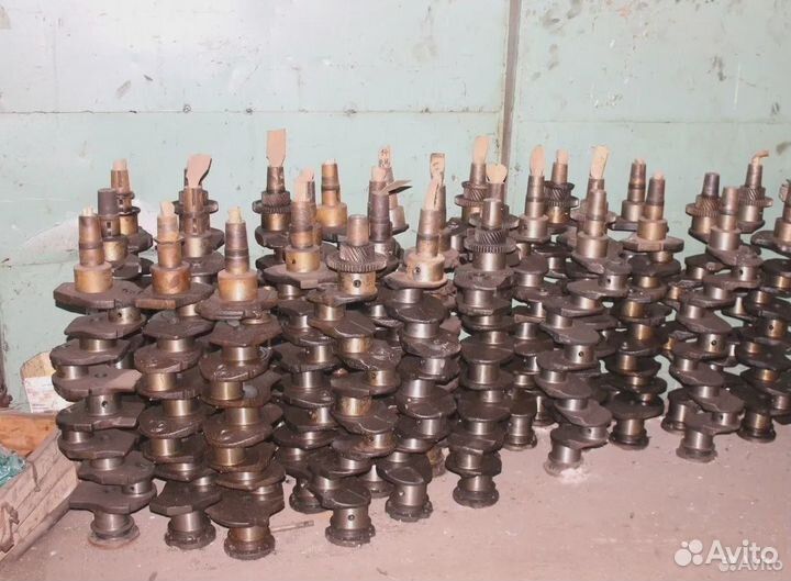 Коленвал, шатуны смд-18 смд-14 ямз