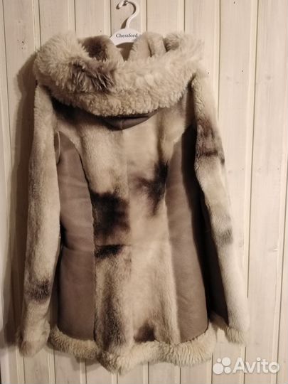 Дубленка женская двусторонняя