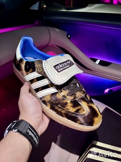 Adidas Samba wales bonner leopard оригинал