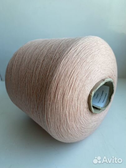 Итальянская пряжа на бобинах. Хлопок кашемир