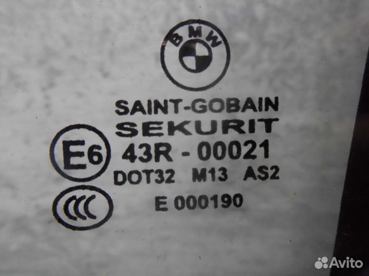 Стекло кузовное правое BMW X3 E83