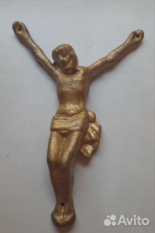 Крест распятие бронза