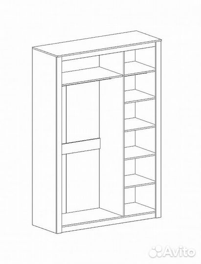Шкаф 3 дв