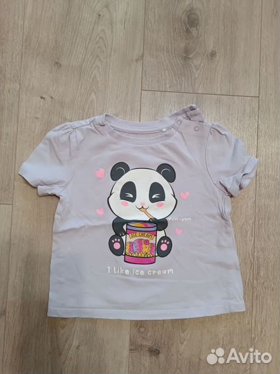 Футболка для девочки 86