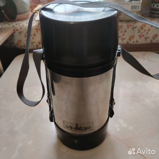 Термос с широким горлом