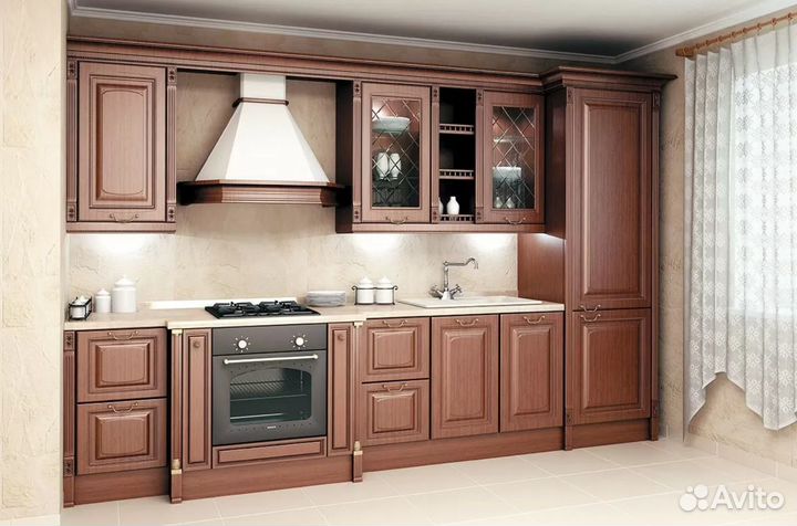 Кухня на заказ, угловая, прямая, маленькая