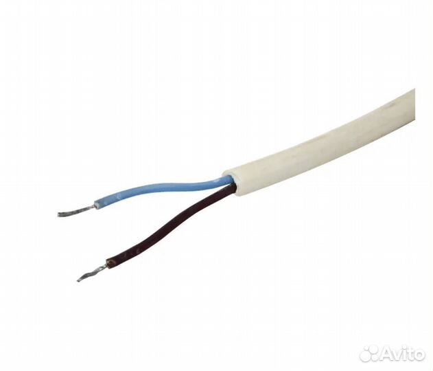 Сетевой шнур с вилкой без заземления 1.5 м 10 А цв