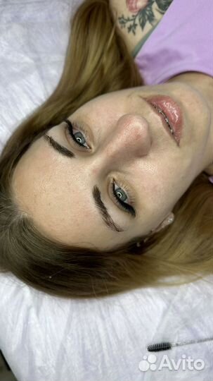 Наращивание ресниц премиум качества