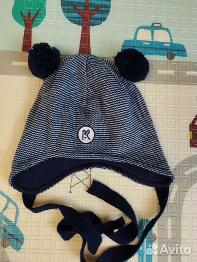 Шапка шлем зимняя, шапки демисезонные 0до2 лет