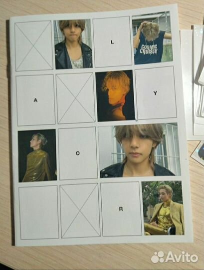 Фотобук bts layover техен