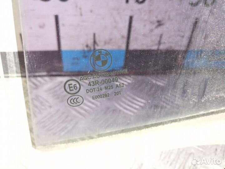 Стекло двери задней левой BMW 5 F07/F10/F11 2013