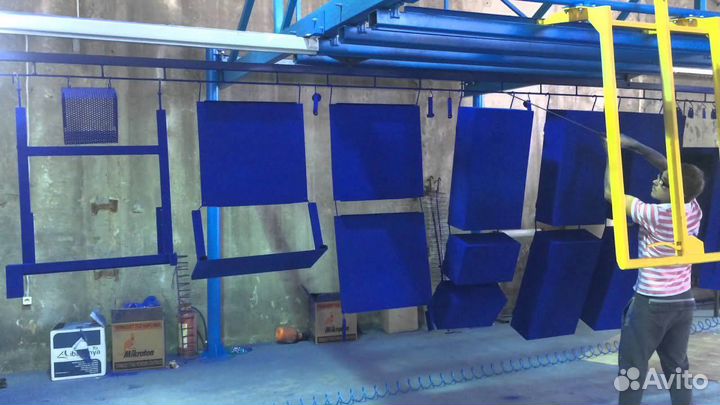 Порошковая покраска металла