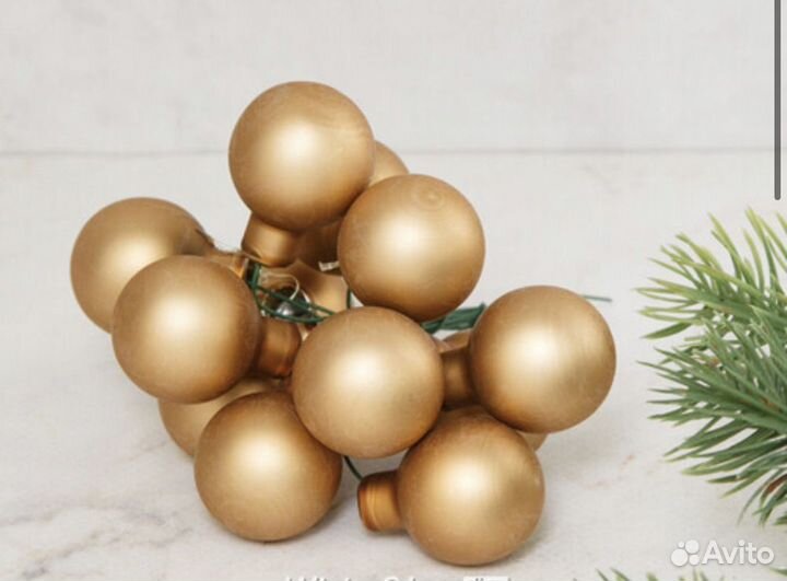 Елочные игрушки шарики для декора
