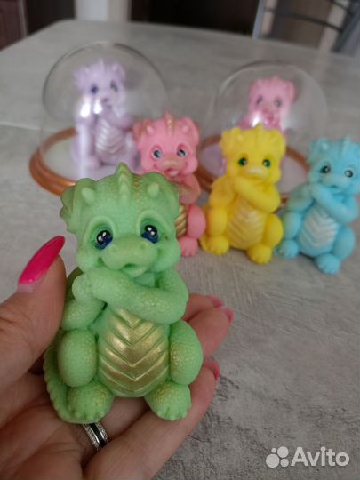 Мыло ручной работы Дракончики 2024