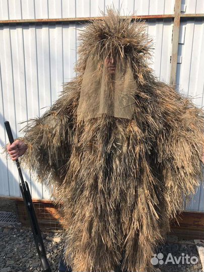 Маскировочная накидка Призрак пашня