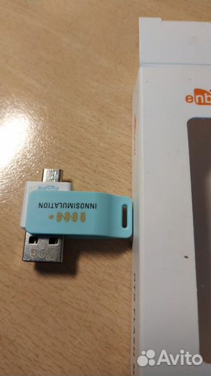 Флешка 8 Гб флеш-накопитель с OTG micro-USB