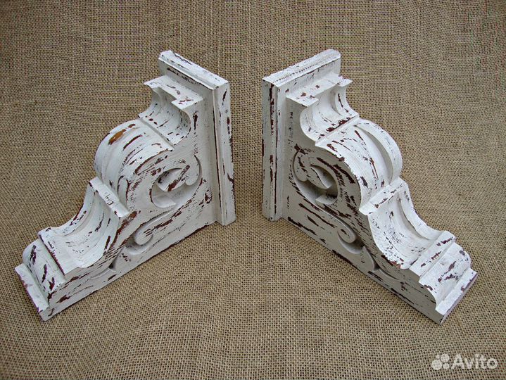 Кронштейн для полки. Прованс стиль 2шт