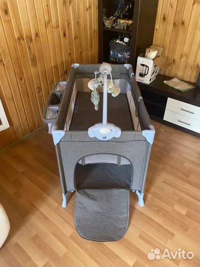 Детска кроватка Kindercraft Joy Blue