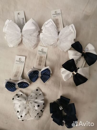 Заколки для девочек фабрика бантов