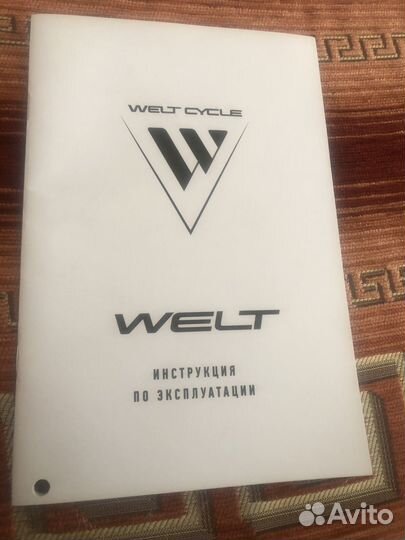 Горный велосипед Welt ridge 2