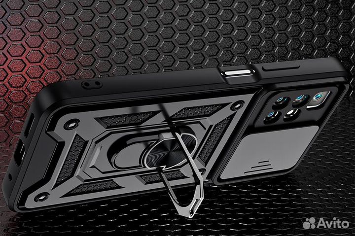 Кожаный чехол для Samsung M12, M32, A02, Xiaomi