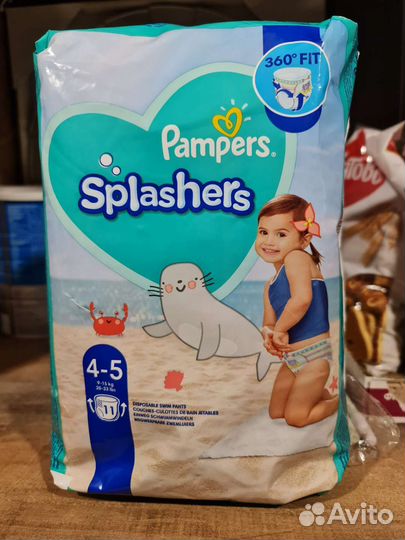 Трусики для плавания Pampers Splashers