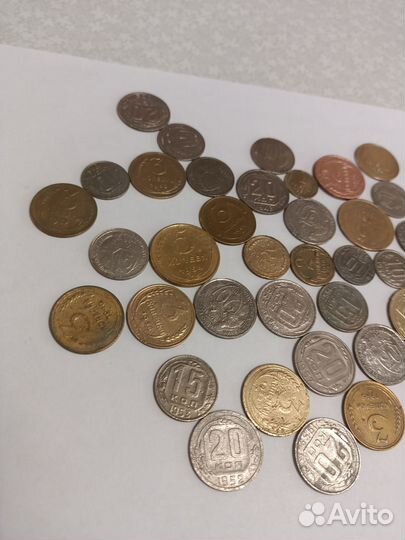 50 Монеты ранних советов до 1961г