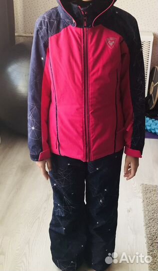 Горнолыжный костюм, перчатки rossignol 140см