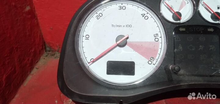 Пежо 307 панель приборов щиток