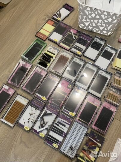 Все для наращивания ресниц, материалы