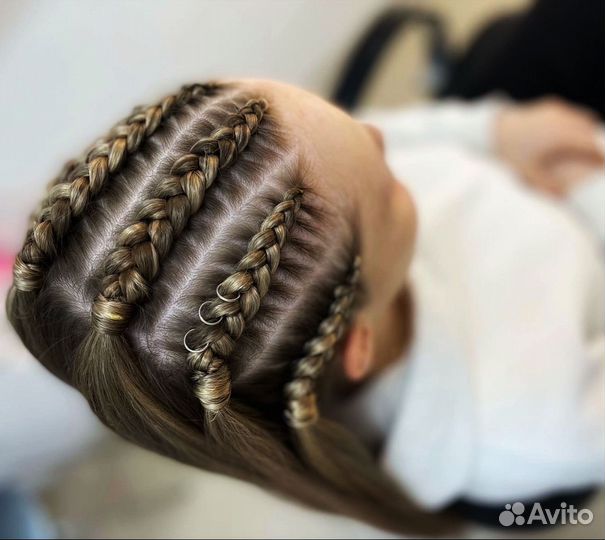 Боксёрские косы, афрохвост, брейды