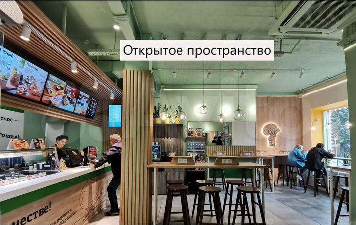 Кафе ресторан фаст фуд торговое в минуте от метро