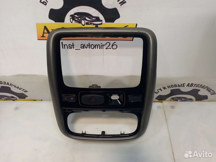 Накладка мультимедиа Renault Duster