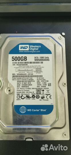 Hdd 500 и 250