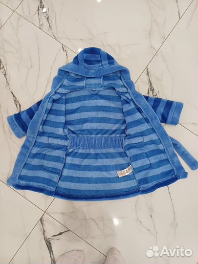 Халат детский для мальчика 80 86