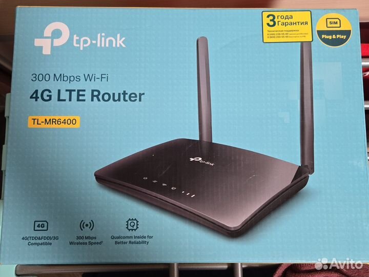 Роутер 4G TL-MR6400