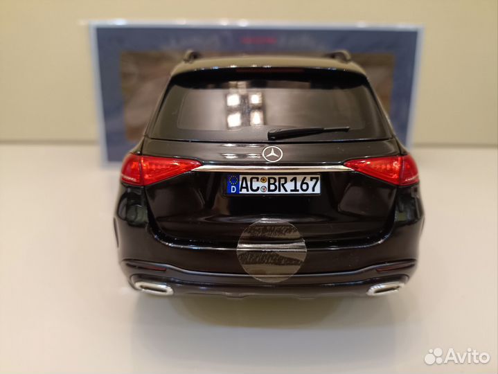 Mercedes GLE ll(V167) 18-24г Черный 1:18