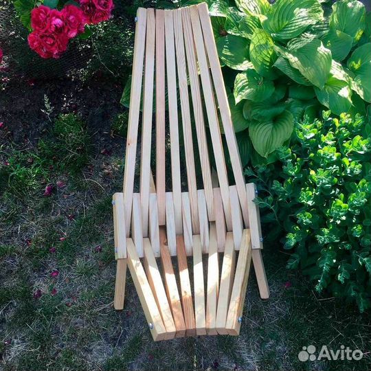 Стул складной деревянный