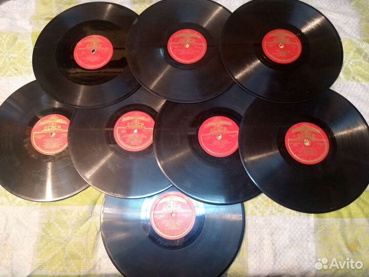 Пластинки 50 годов