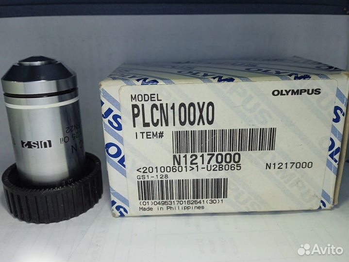 Об-ив Olympus planc N 100/1.25 oil 8/ / FN22 Uis2