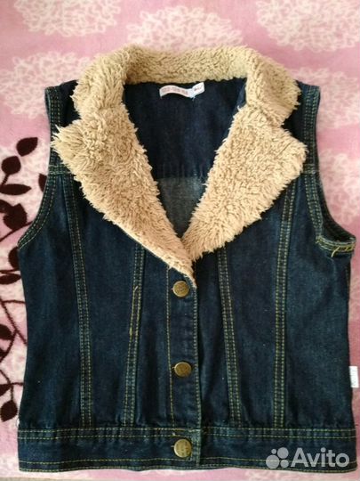 Жилетка джинсовая Орби