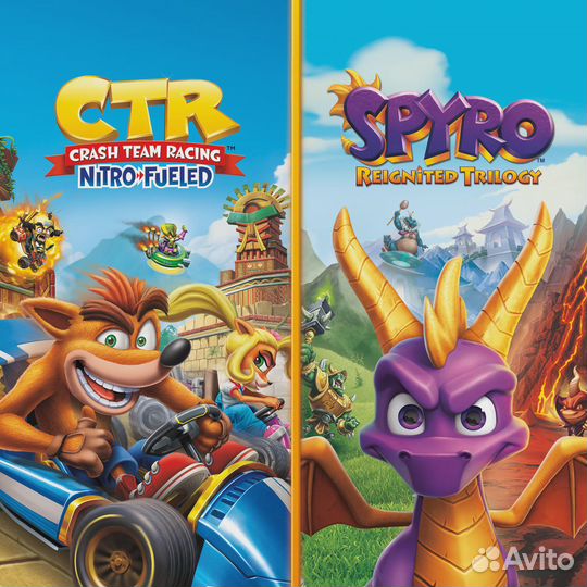 Crash Team Racing Nitro-Fueled + Spyro PS4 PS5