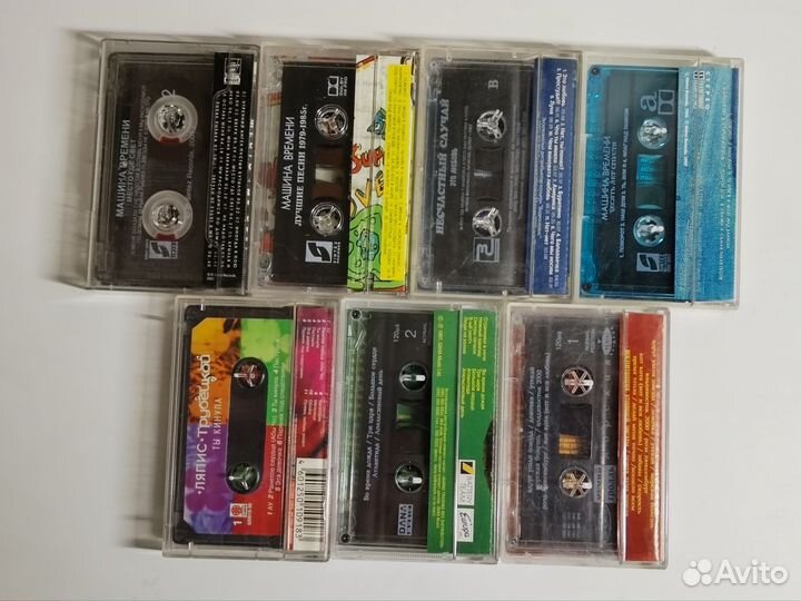 Аудиокассеты с русским роком